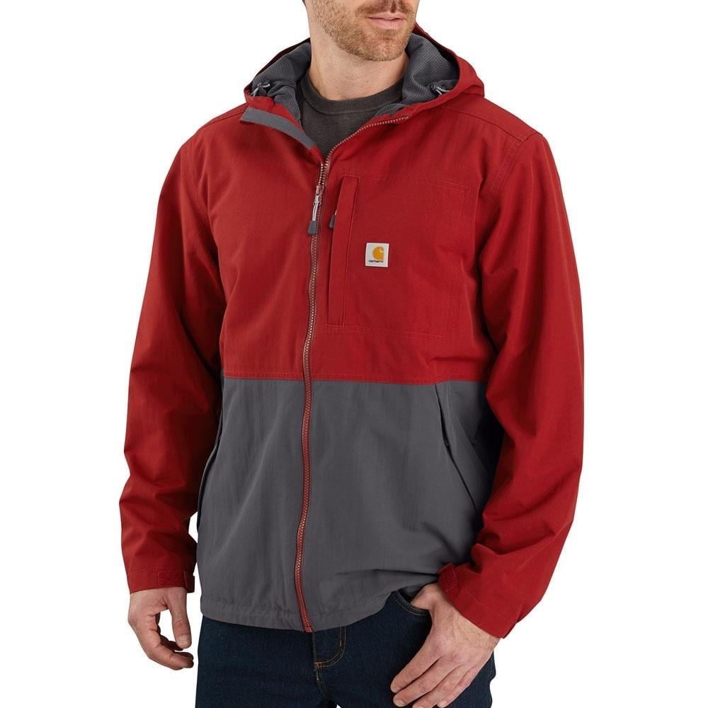 NWOT Carhartt Storm Defender Hooded Jacket - Red
